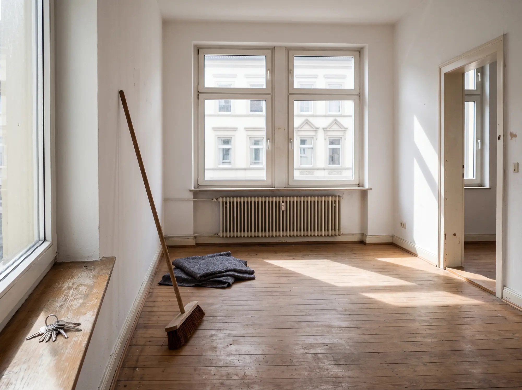 Besenreine Übergabe nach der Räumung